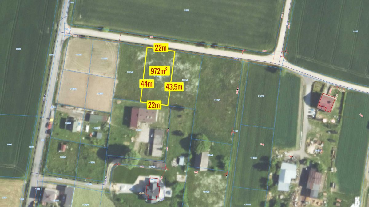 Działka budowlana Strzebiń-Łazy 972m2