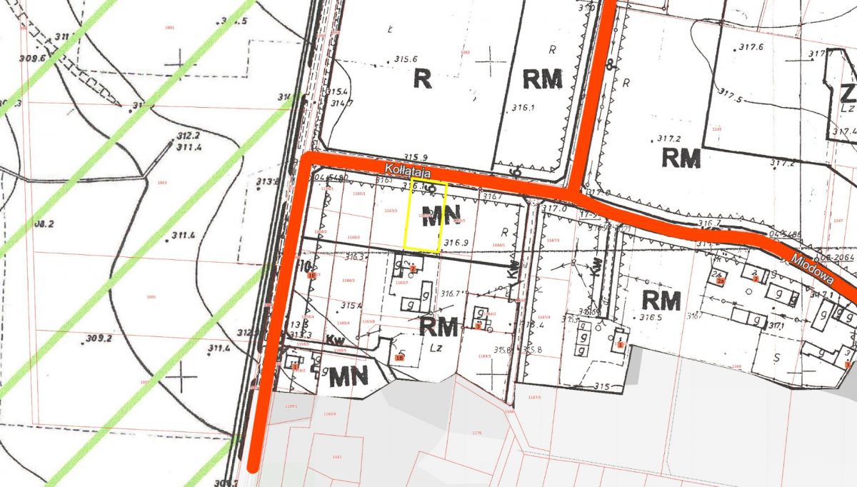 Działka budowlana Strzebiń-Łazy 972m2